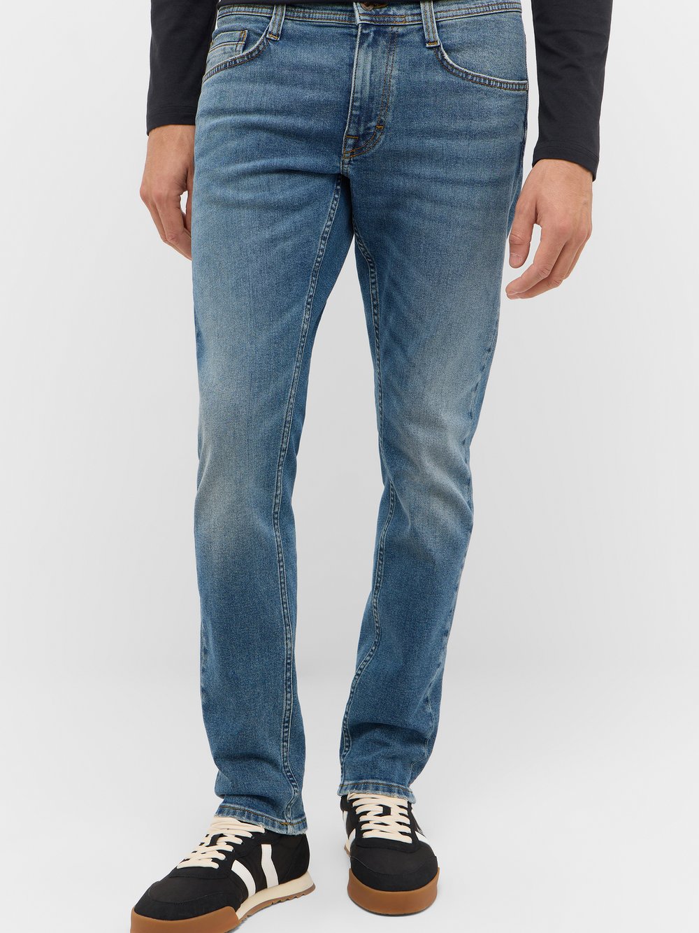 Mustang Jeans Herren Baumwolle blau, 33-34