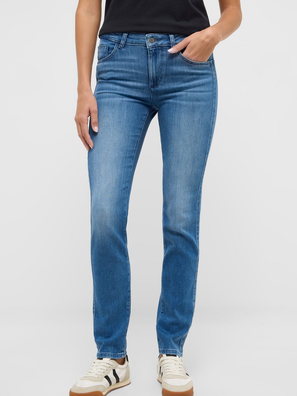 Mustang Jeans Damen Baumwolle blau, 30-36