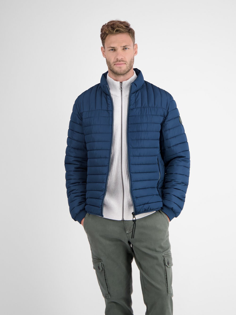 LERROS Steppjacke Herren blau, S