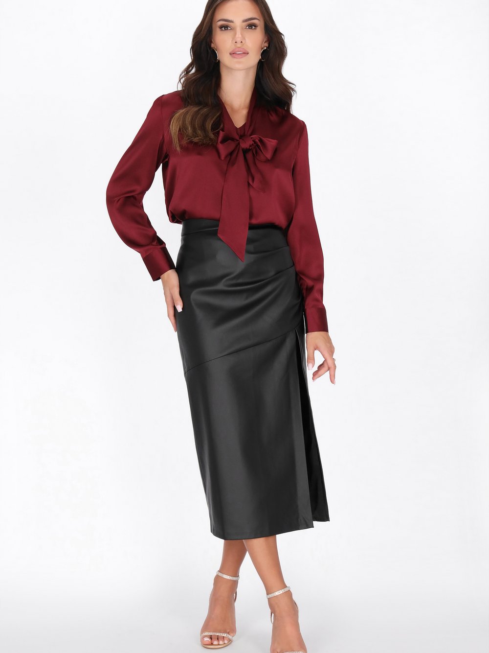 Faina Bluse Damen rot, S