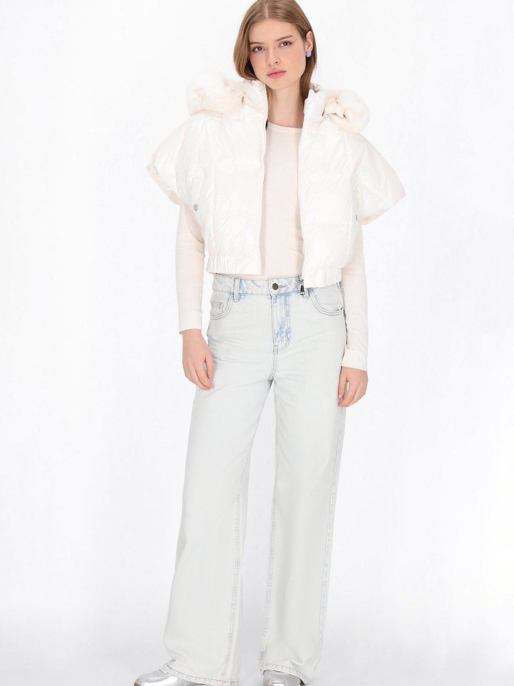 MyMo Jacke Damen weiß, L