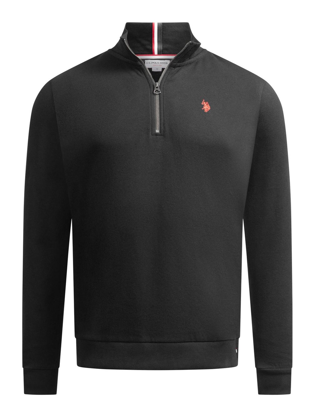 Thumbnail - U.S. Polo Assn. Pullover Herren Baumwolle schwarz, XXL