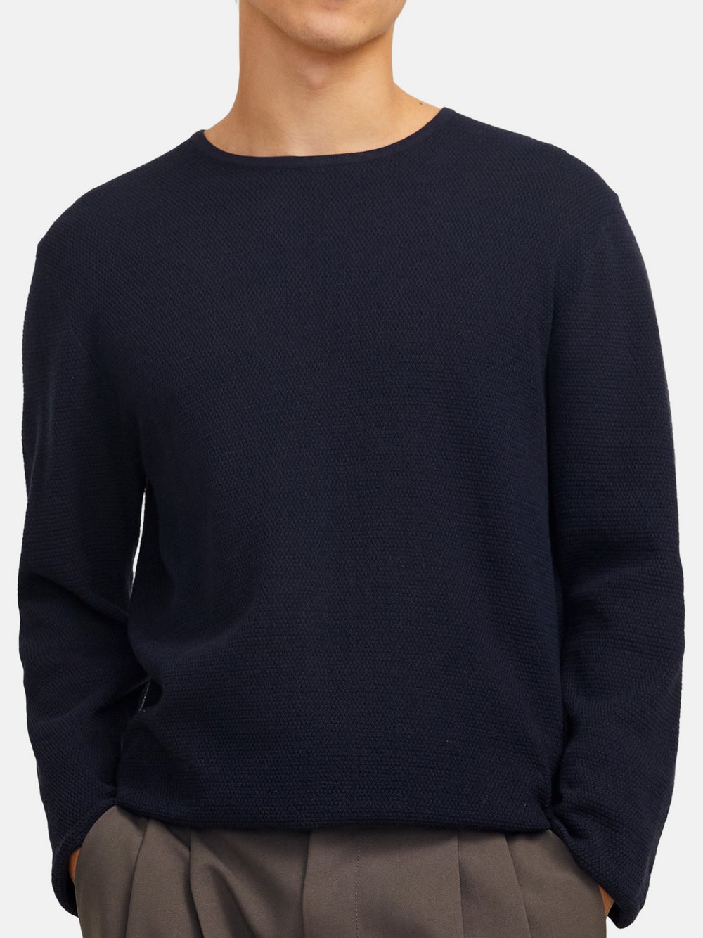 Thumbnail - Jack & Jones Pullover Herren Baumwolle blau, XL