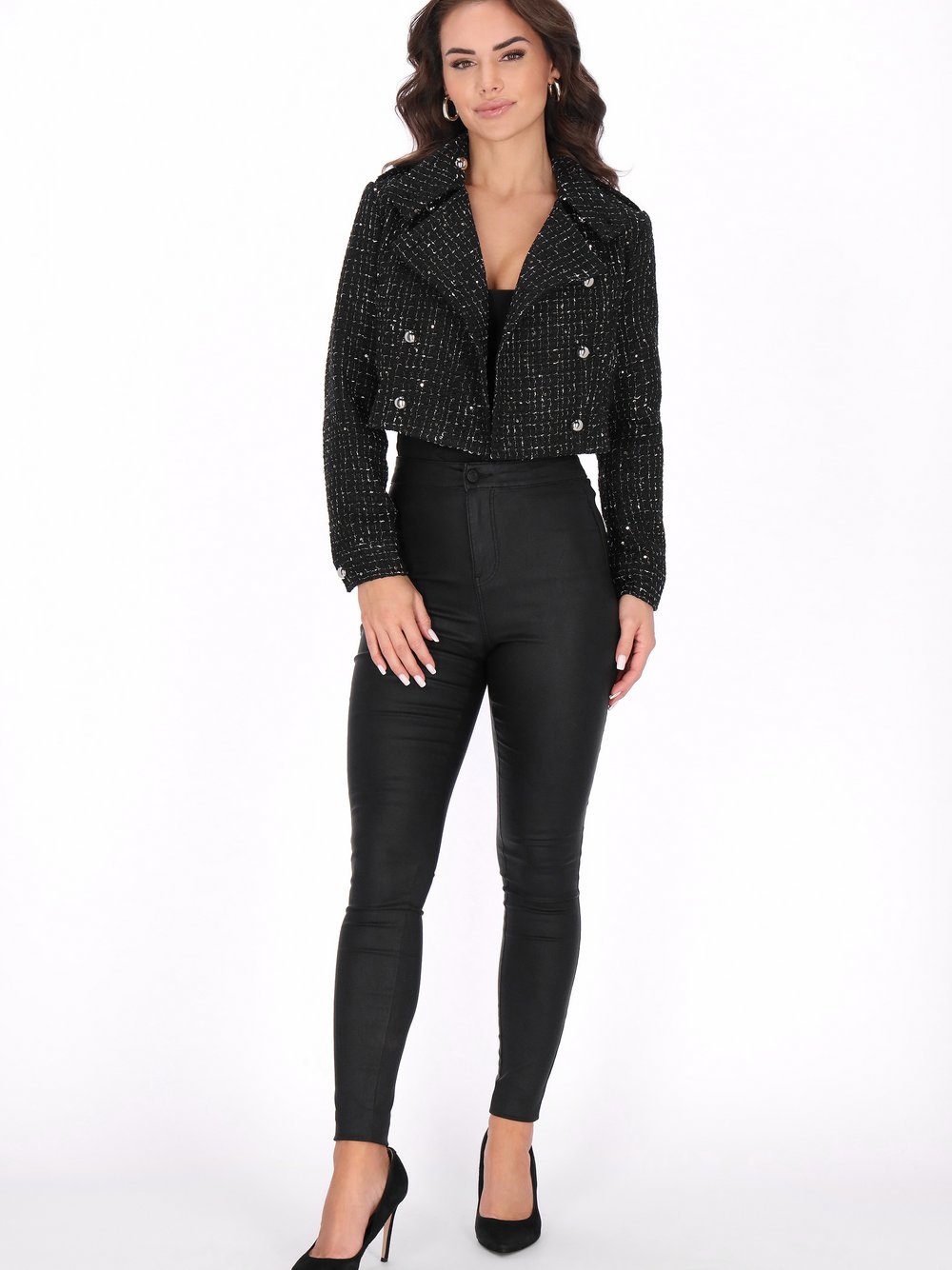 Faina Blazer Damen schwarz, S