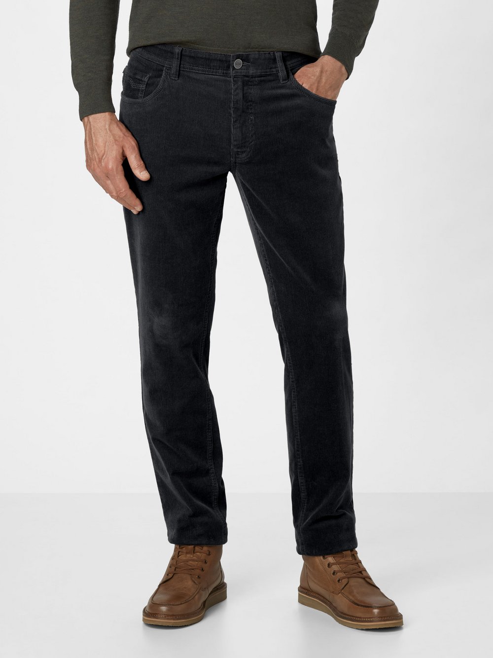 Redpoint Cordhose Herren Baumwolle blau, 42-28