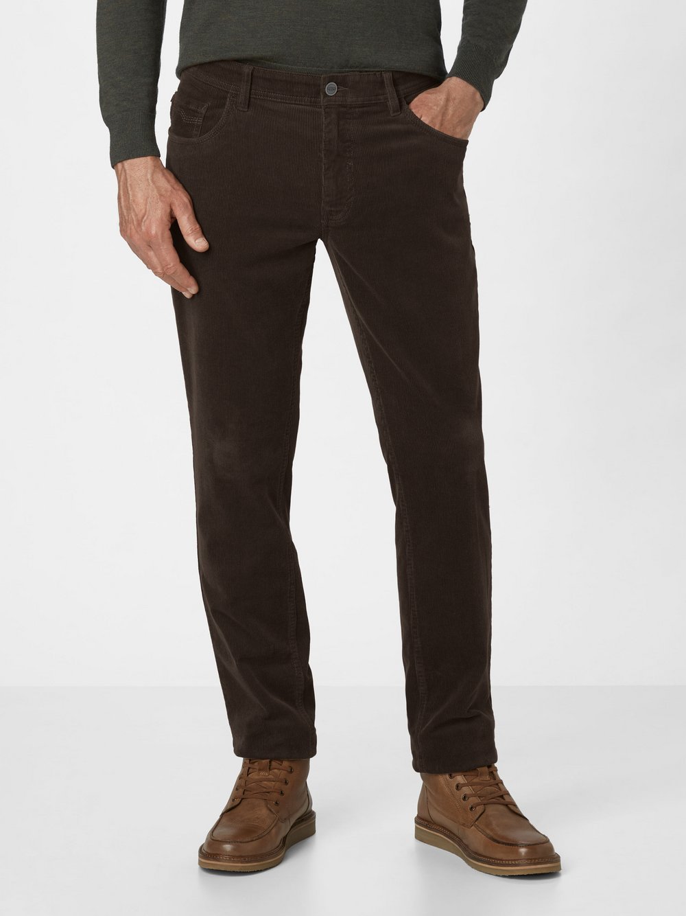 Redpoint Cordhose Herren Baumwolle braun, 44-32