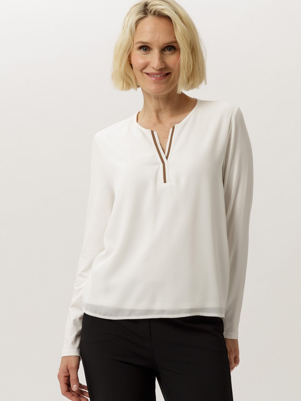 Thumbnail - Frank Walder Blusenshirt Damen Viskose mehrfarbig, 40