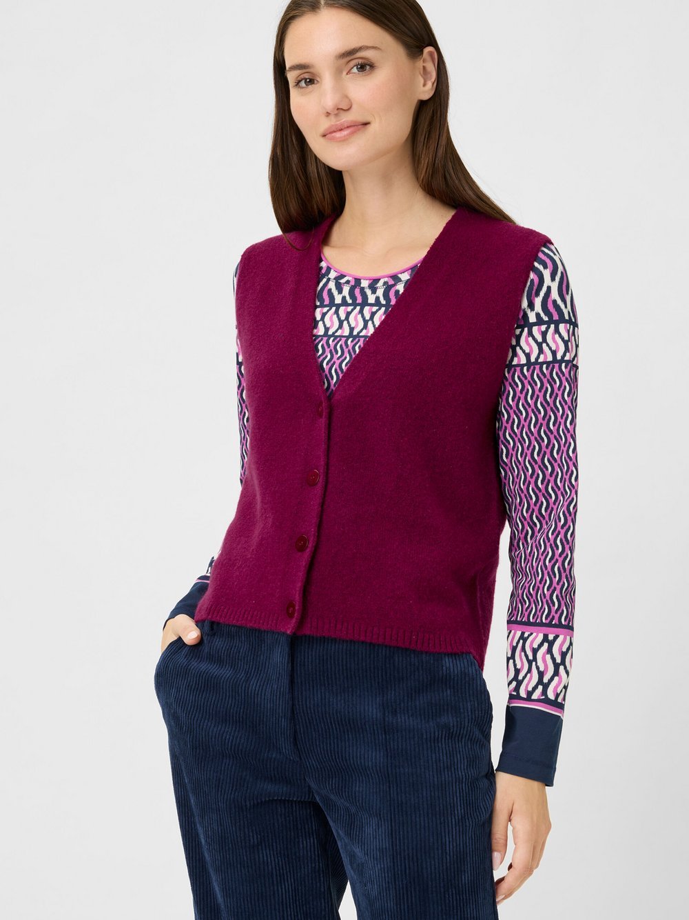 Olsen Cardigan Damen rot, 44