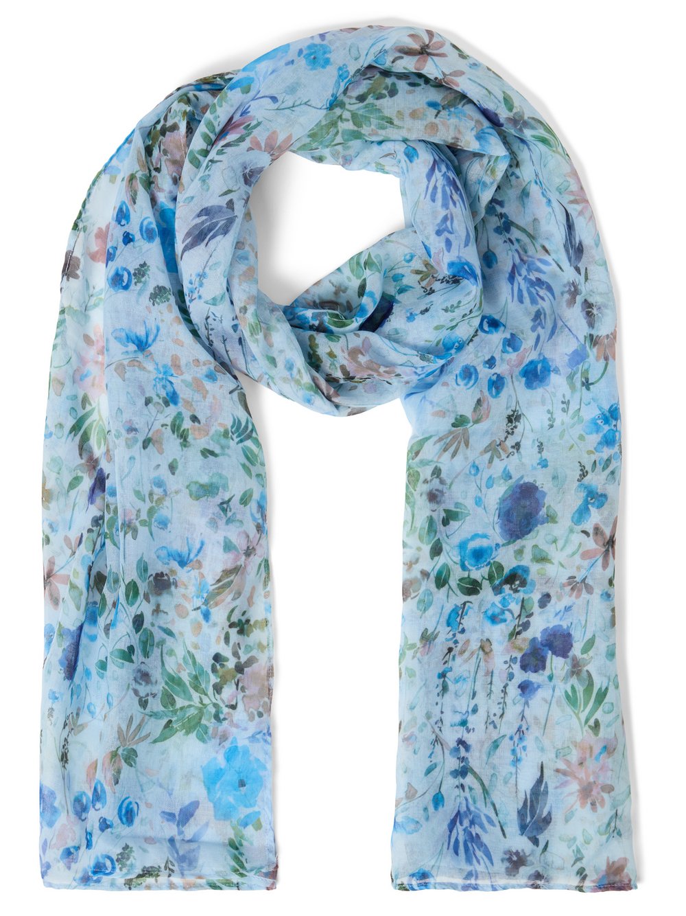 Marie Lund Szalik Kobiety niebieski|wielokolorowy, ONE SIZE