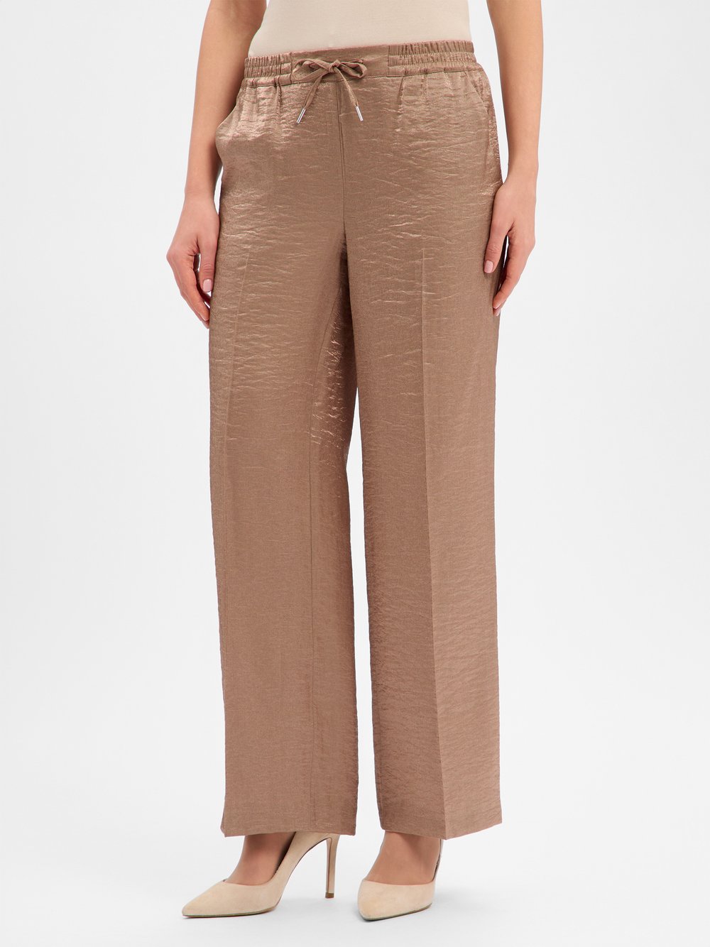 zero Stoffhose Damen roségold, 36