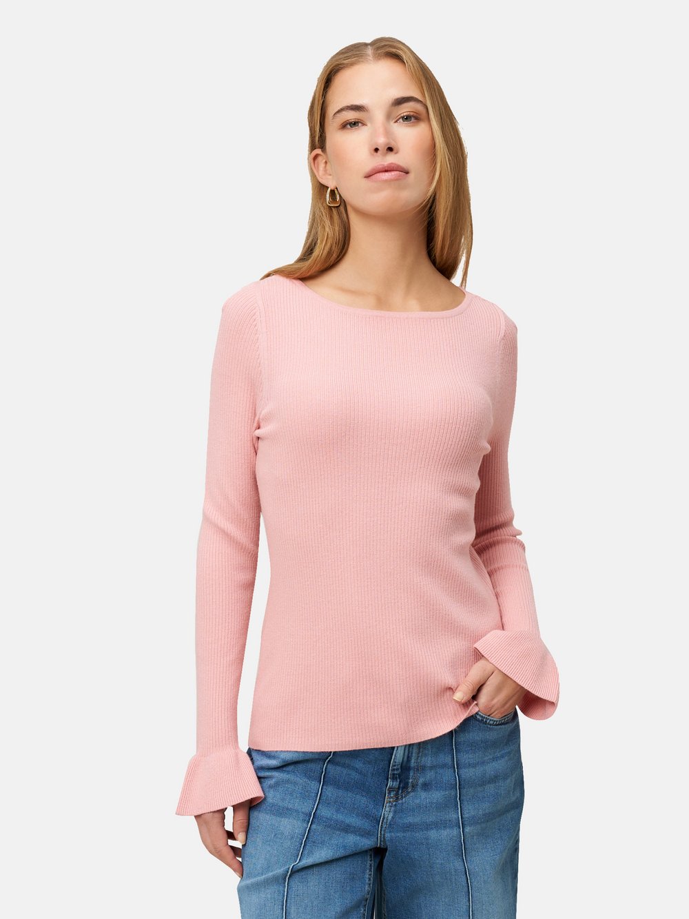 zero Pullover Damen Viskose rosa, 40