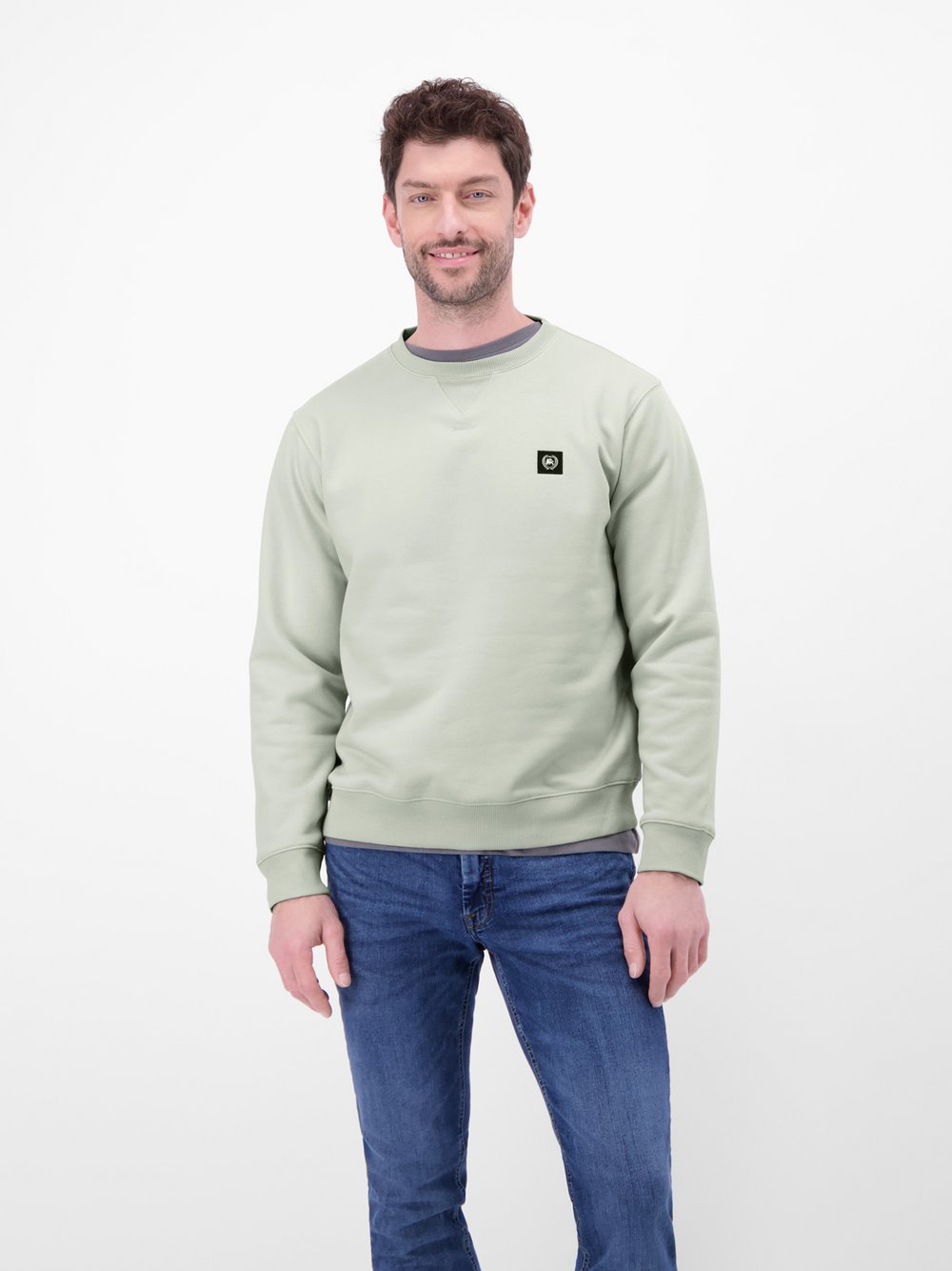 LERROS Sweatshirt Herren Baumwolle beige, XL