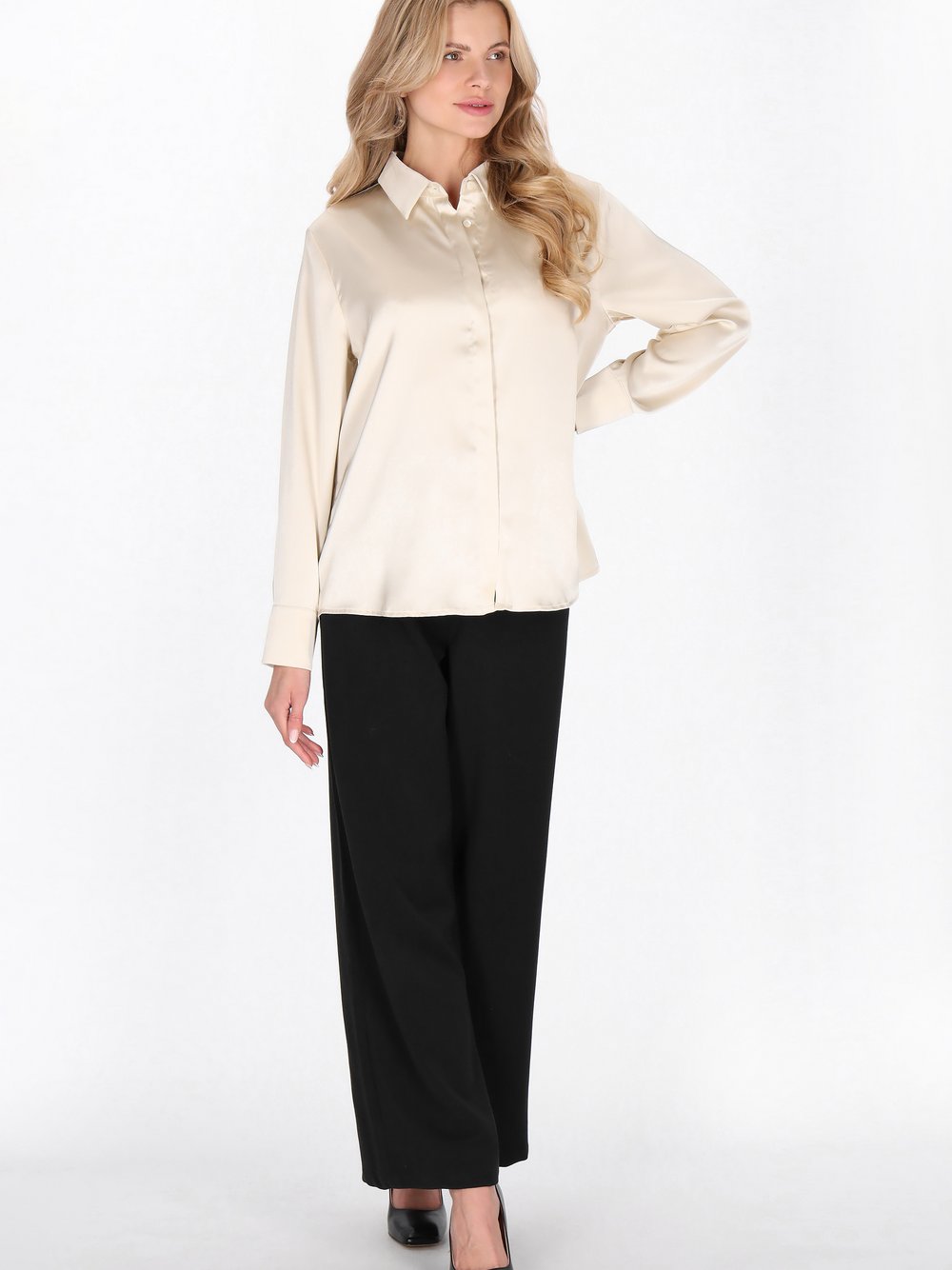 Usha Bluse Damen beige, L