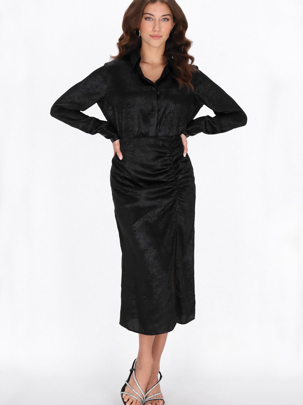 Faina Hemd Damen schwarz, XL