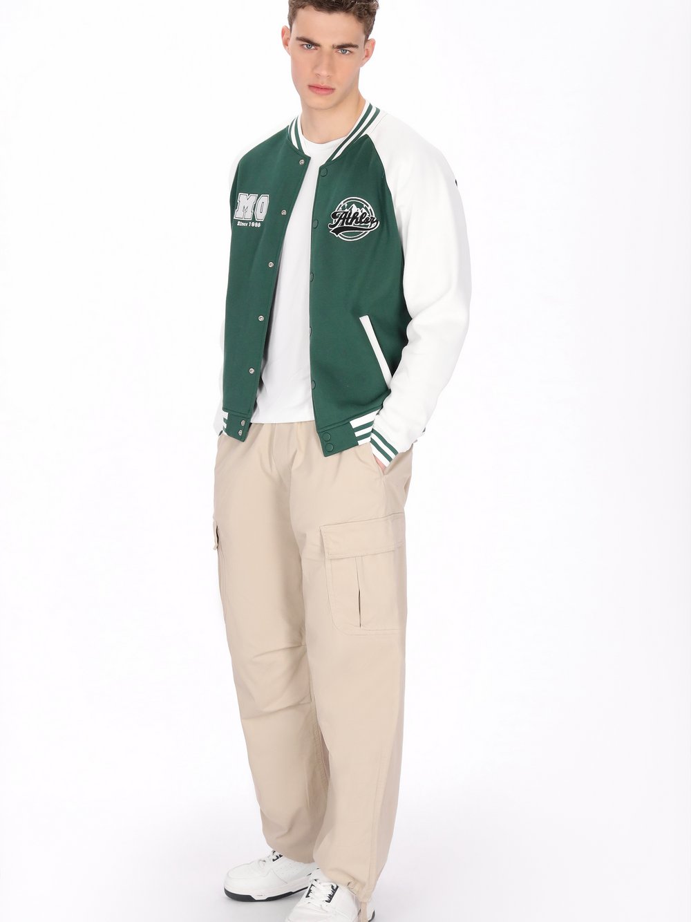 Mo Sweatshirt Herren Baumwolle mehrfarbig, XXL