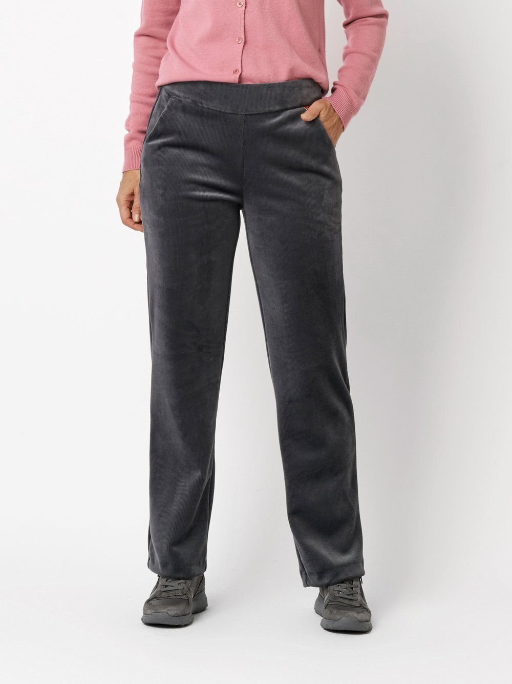Relaxed Hose Damen grau, 46