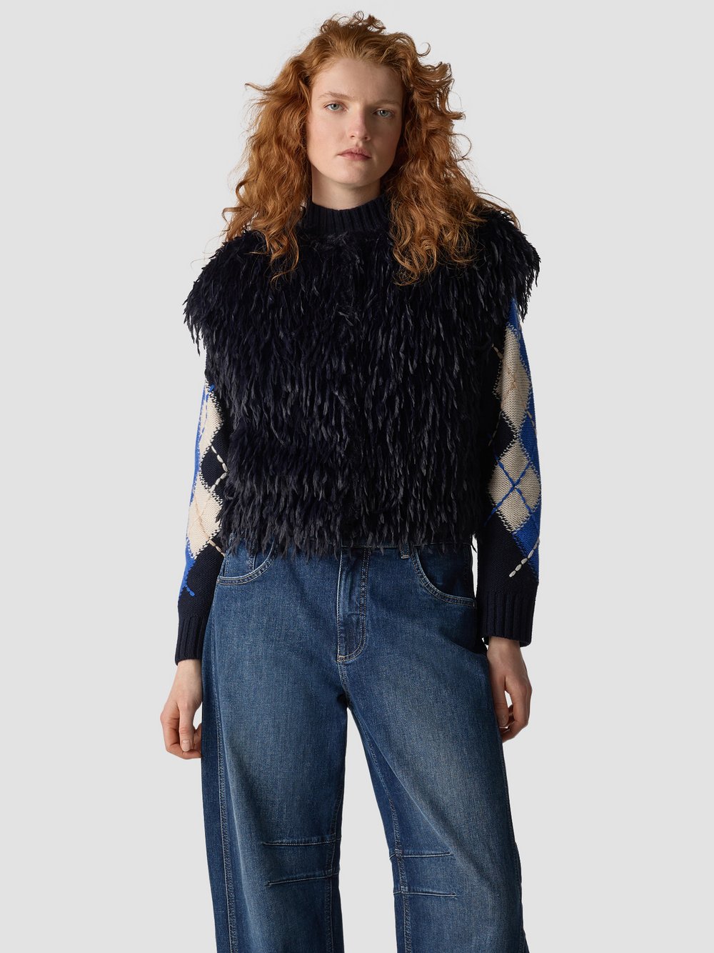 LCMT Weste Damen blau, 38