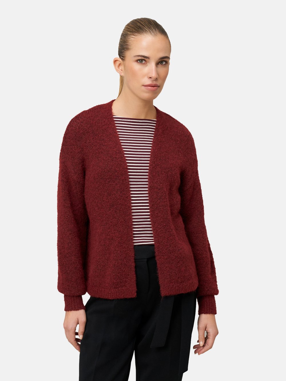 zero Cardigan Damen rot, M