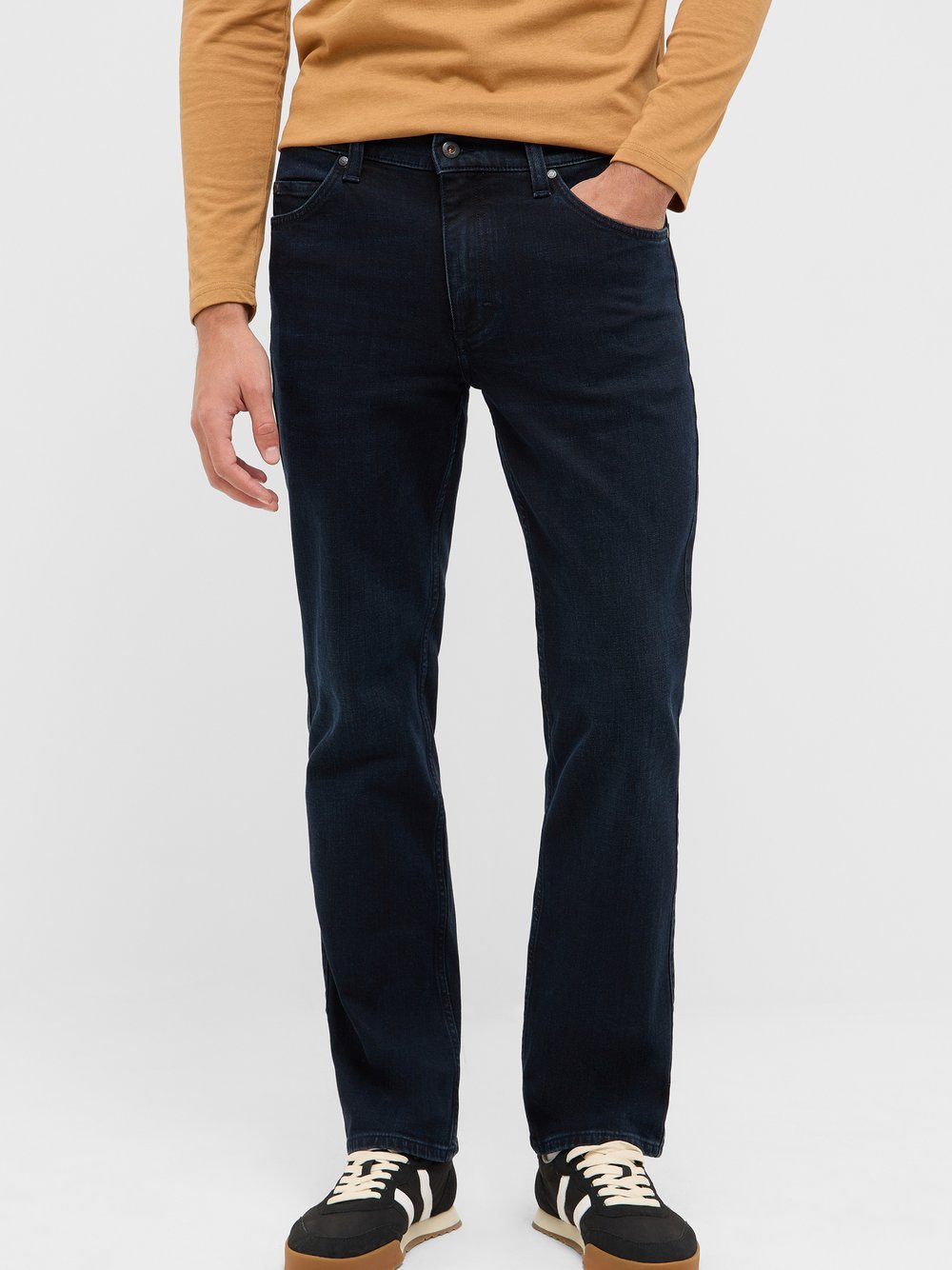 Mustang Jeans Herren Baumwolle schwarz, 40-40