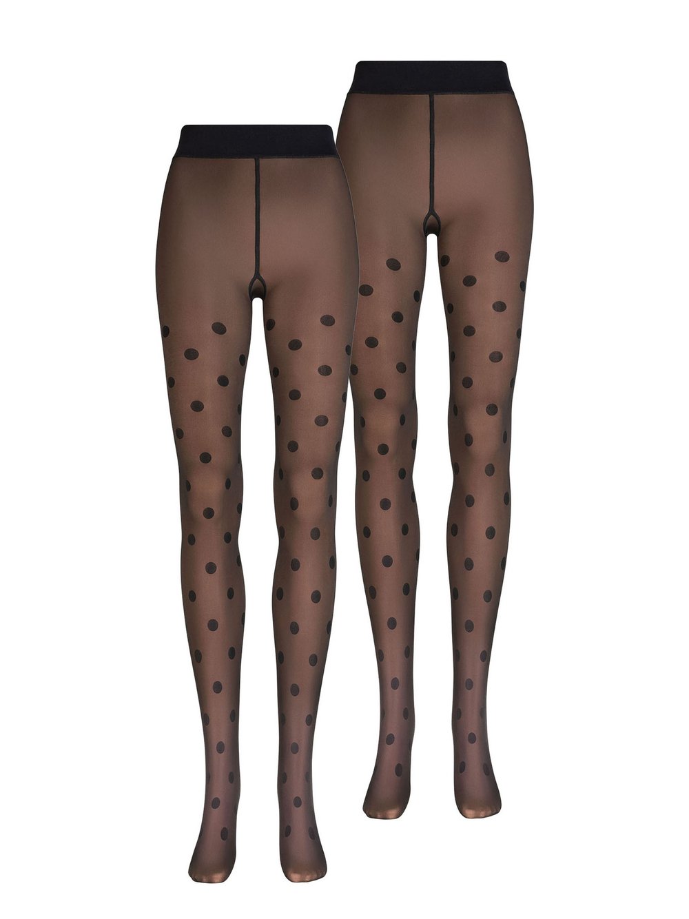 nurdie Feinstrumpfhose Damen mehrfarbig gemustert, 38-40