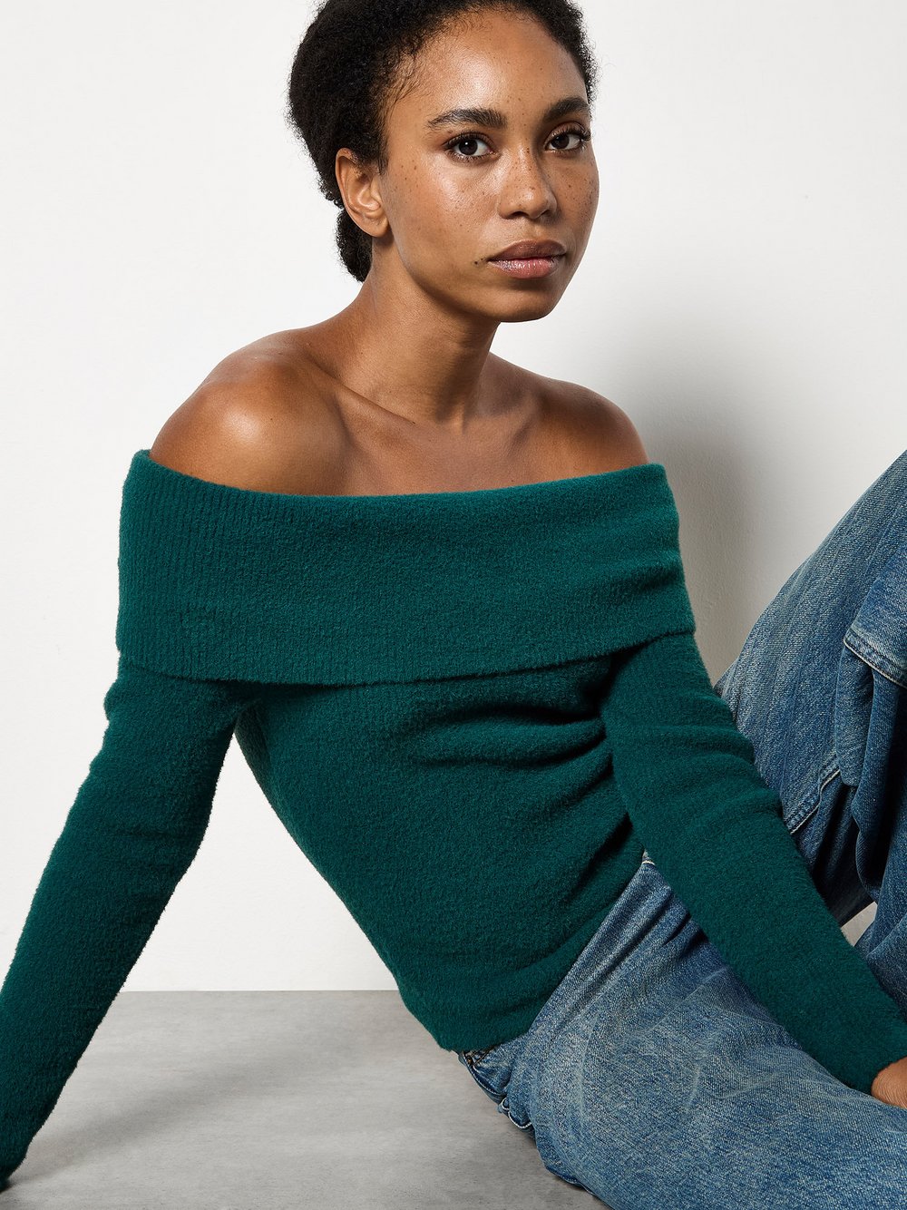 Apricot Pullover Damen grün, 38