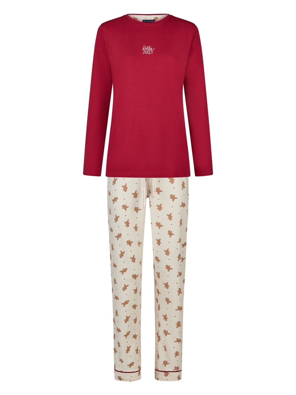 HAPPY SHORTS Pyjama Damen Jersey mehrfarbig bedruckt, S