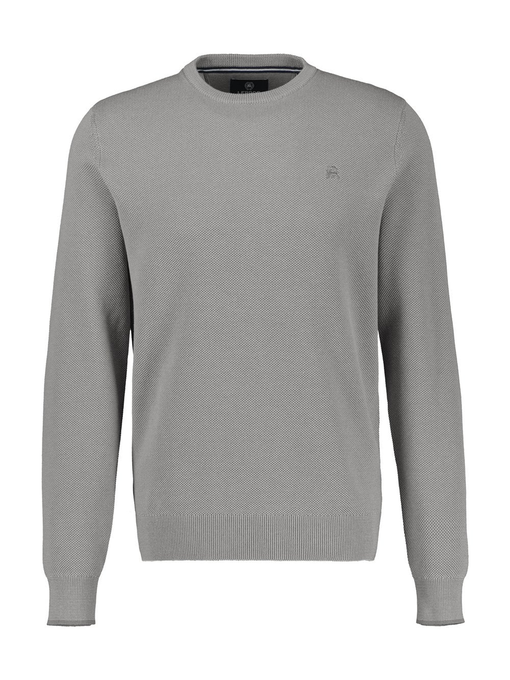 LERROS Sweatshirt Herren Baumwolle grau, 6XL