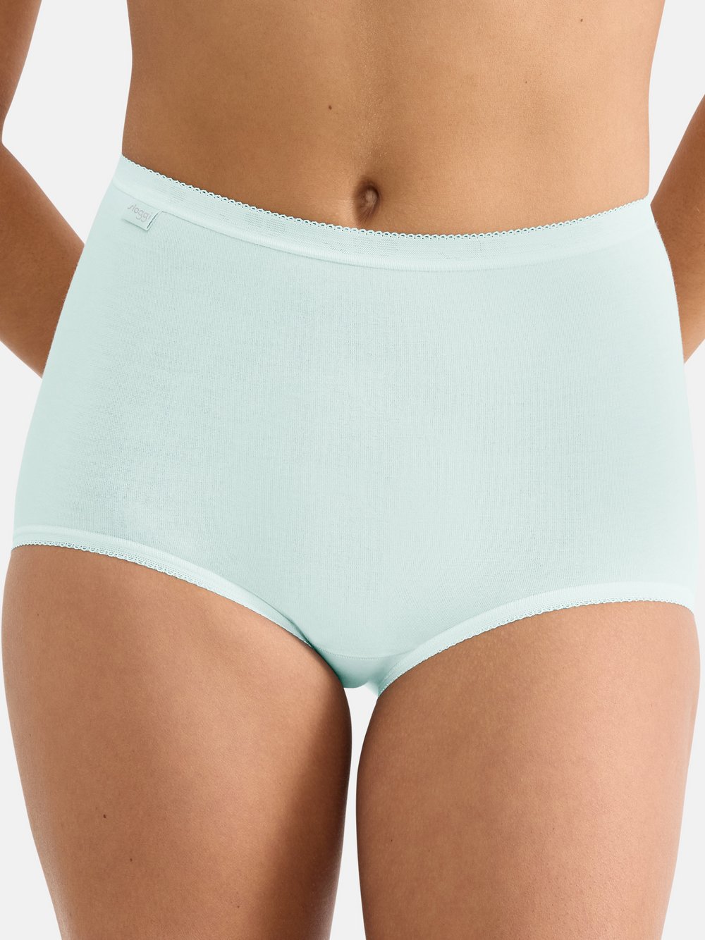 sloggi Maxi Slip Damen Baumwolle blau, 46