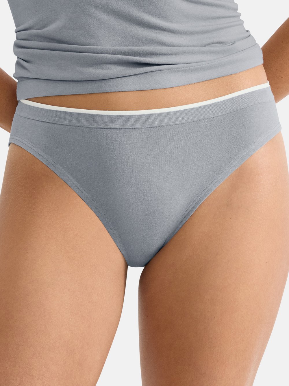 Thumbnail - sloggi Slip Damen Modal grau, M