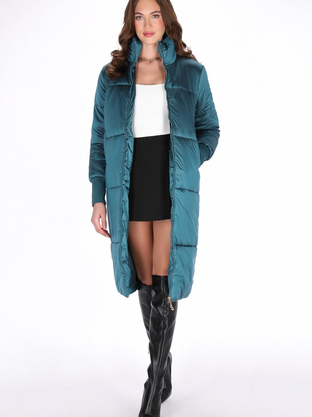 Faina Mantel Damen mehrfarbig, M