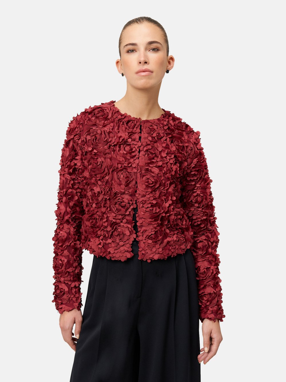 zero Bolerojacke Damen rot, 42