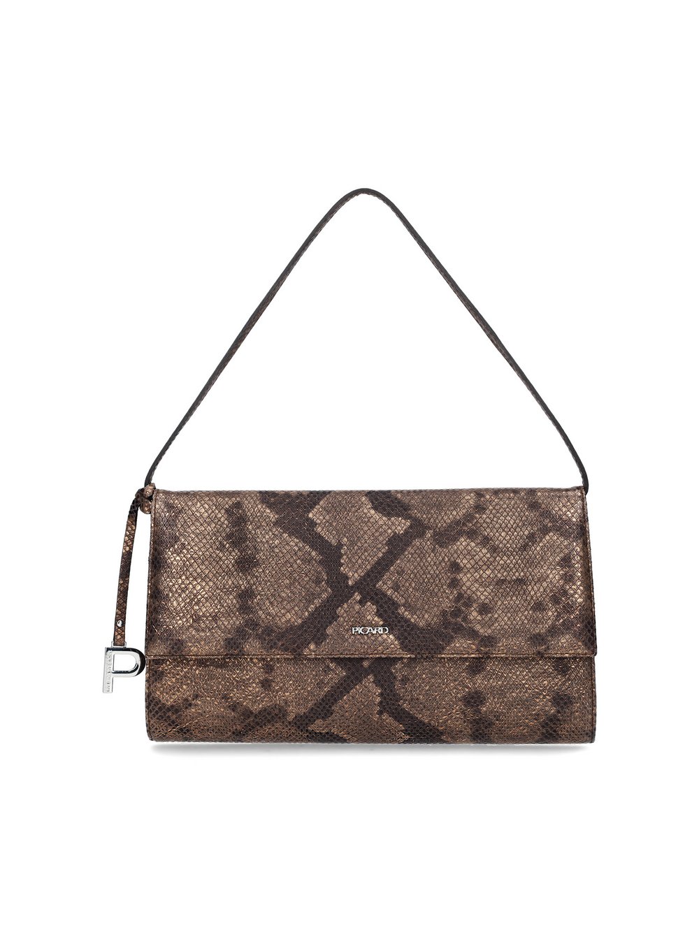 Thumbnail - PICARD Abendtasche Damen Leder braun gemustert, ONE SIZE