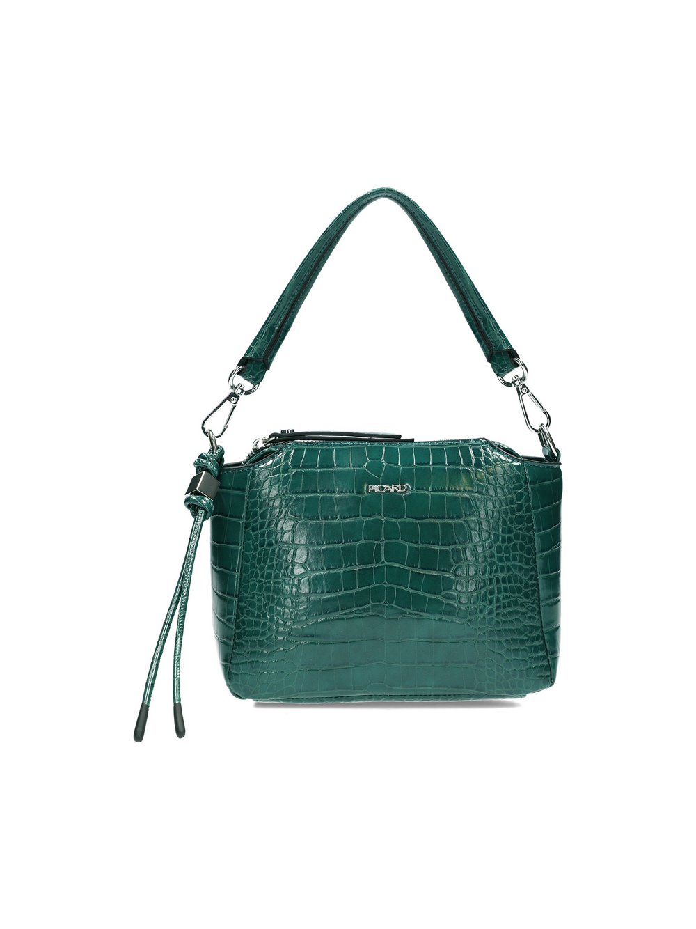 PICARD Schultertasche Damen Kunstleder grün strukturiert, ONE SIZE
