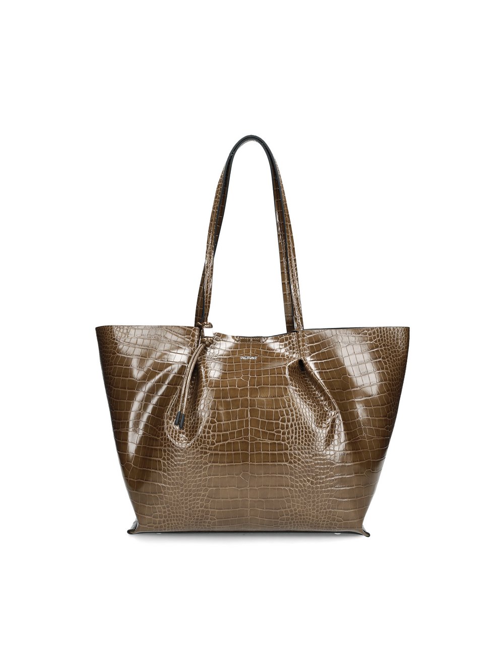 PICARD Shopper Damen Kunstleder grau strukturiert, ONE SIZE