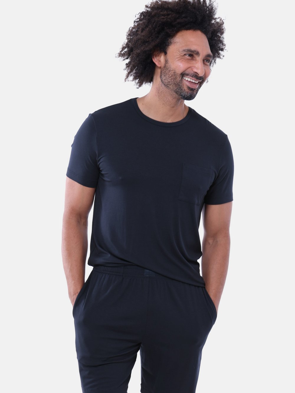 Thumbnail - Mey Schlafanzug Herren Modal blau, XXL