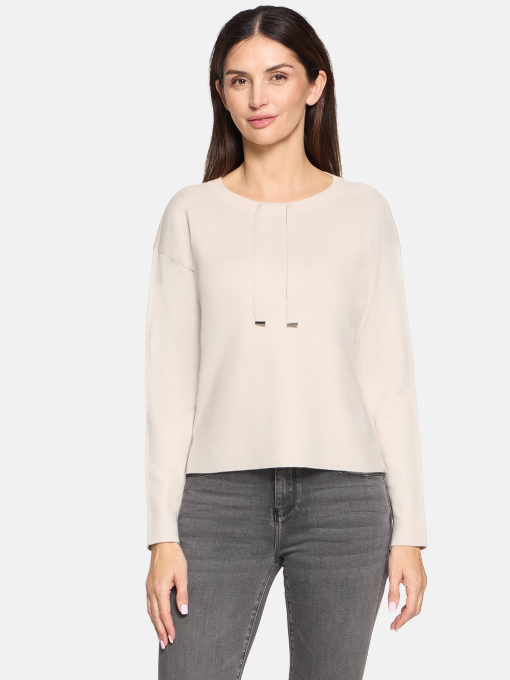 Thumbnail - Betty Barclay Feinstrickpullover Damen Viskose beige, 48