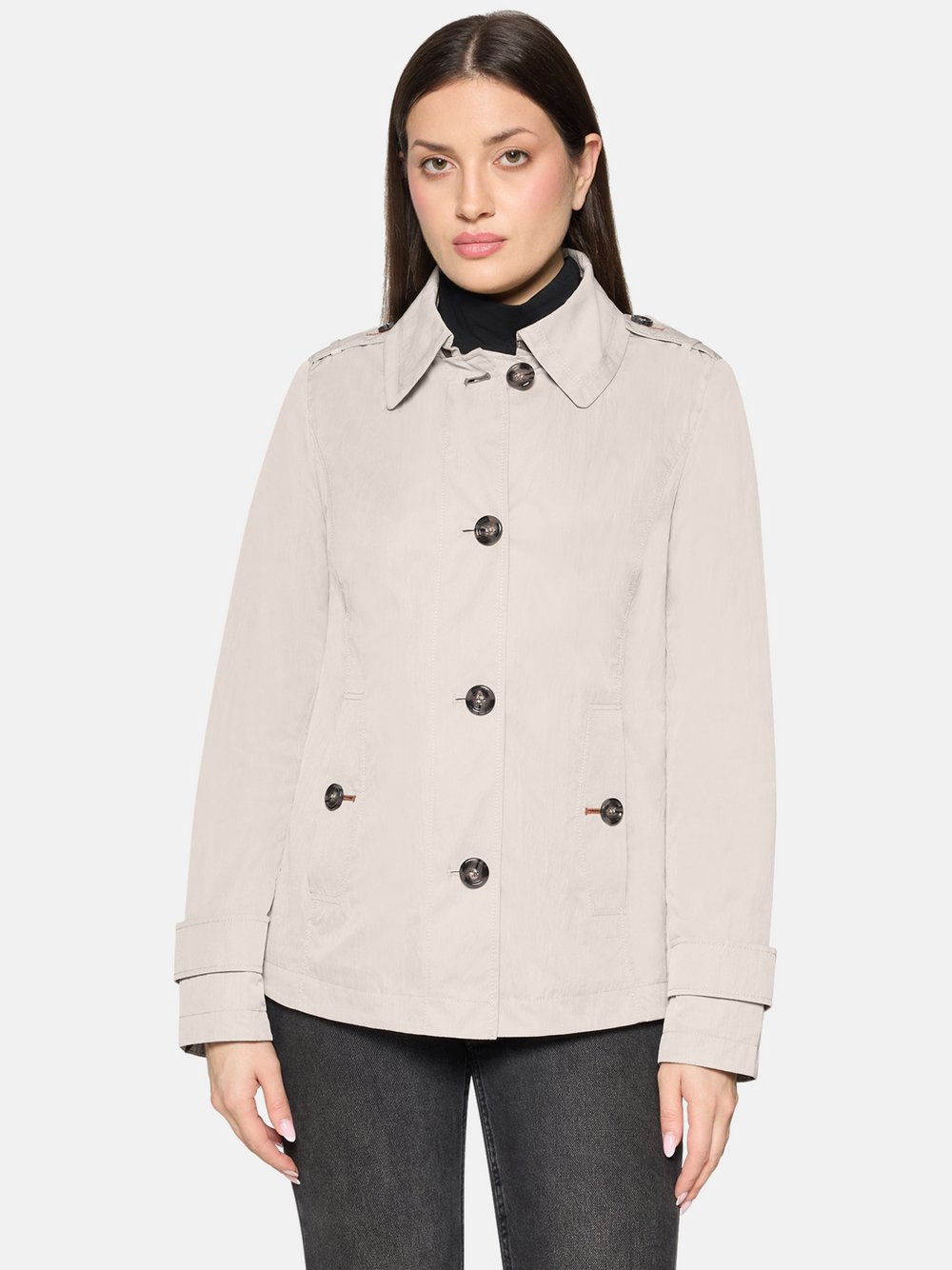 Gil Bret Jacke Damen Polyamid beige, 42