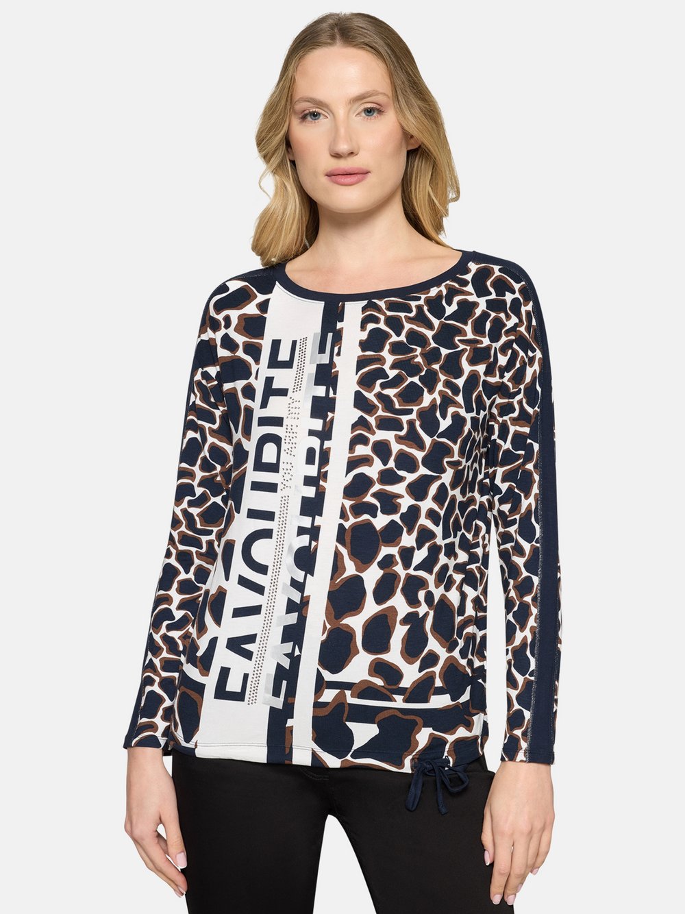 Thumbnail - Betty Barclay Langarmshirt Damen Viskose mehrfarbig gemustert, 46