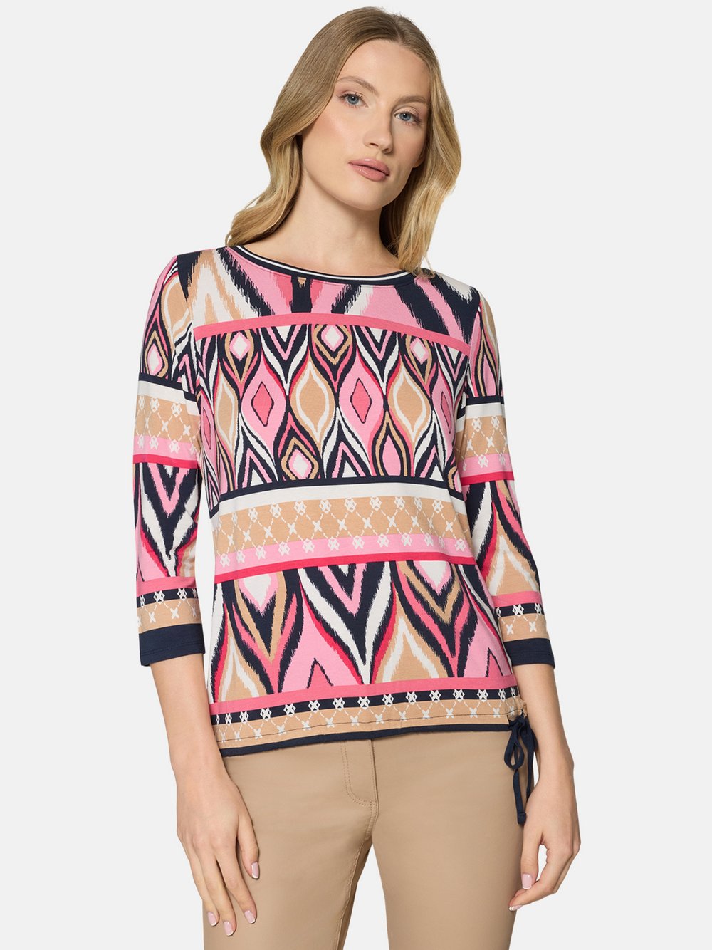 Betty Barclay Shirt Damen Viskose mehrfarbig gemustert, 40