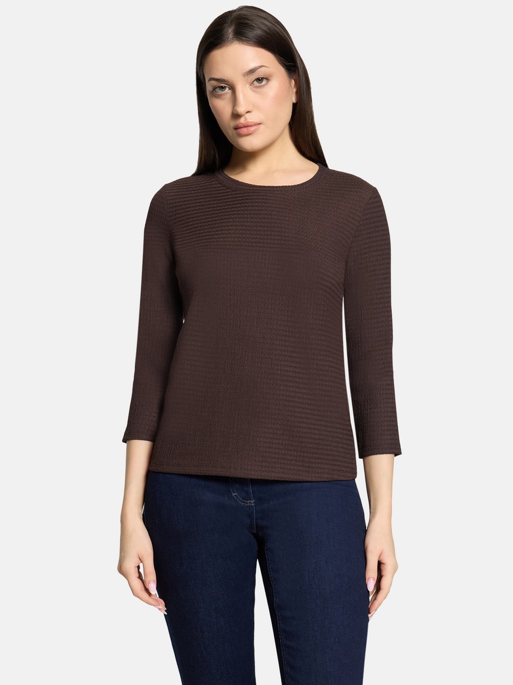 Betty Barclay Strukturshirt Damen braun, 48