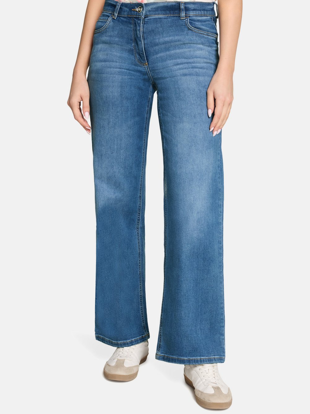 Thumbnail - Betty Barclay Casual-Hose Damen Baumwolle blau, 44