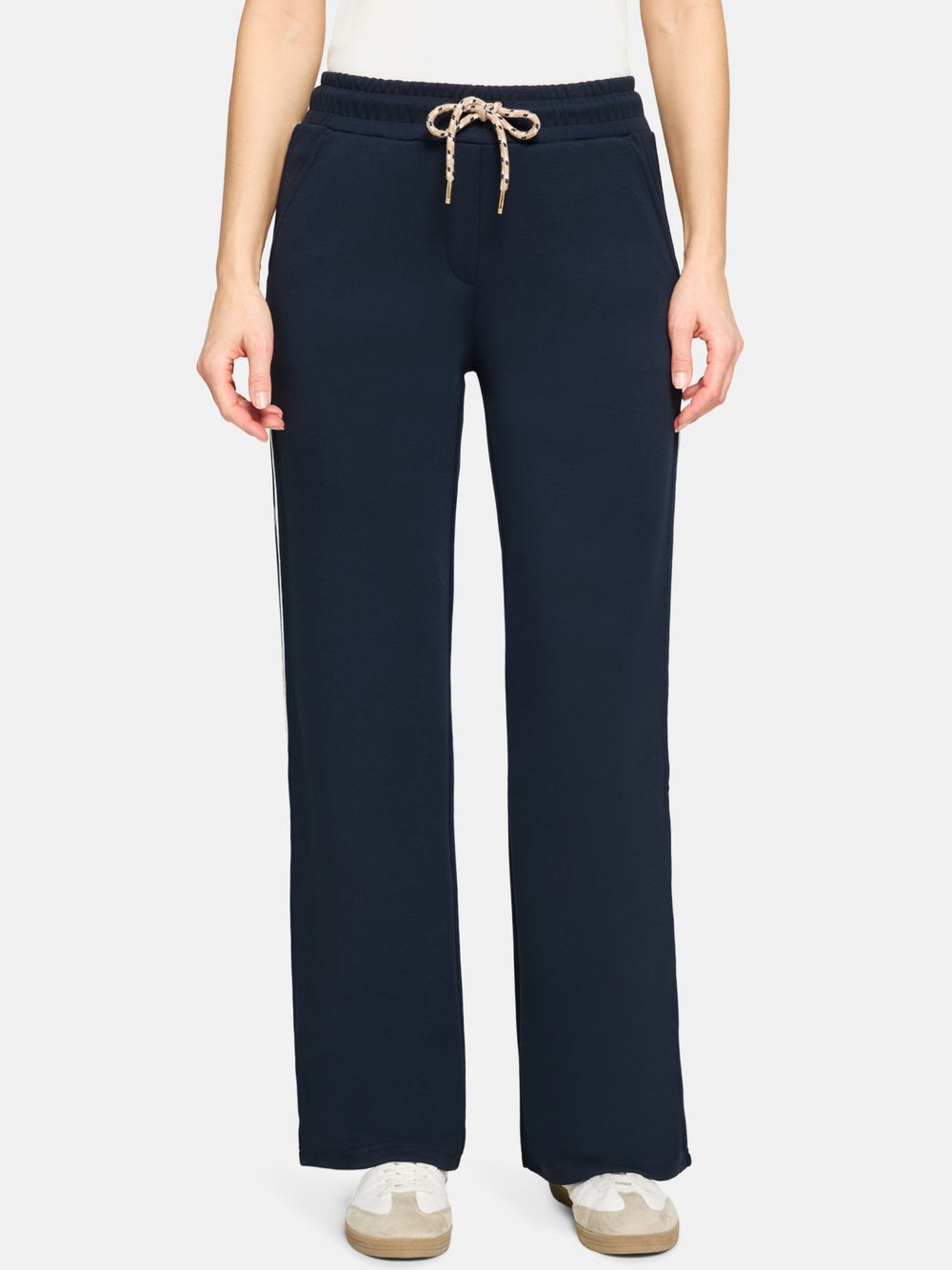 Betty Barclay Schlupfhose Damen Viskose blau, 36