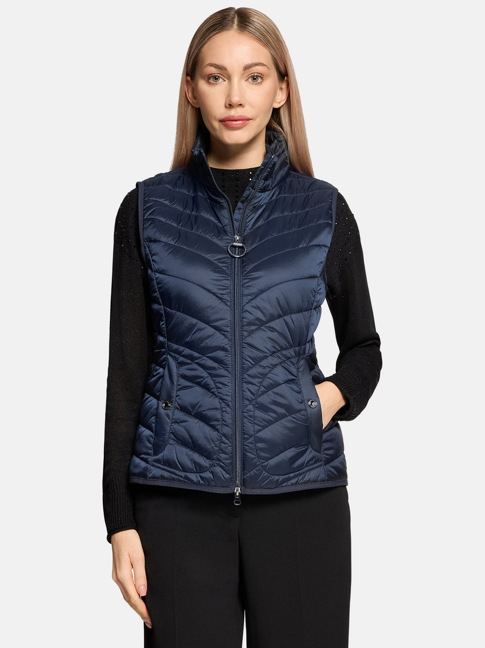 Betty Barclay Steppweste Damen Polyamid blau, 38