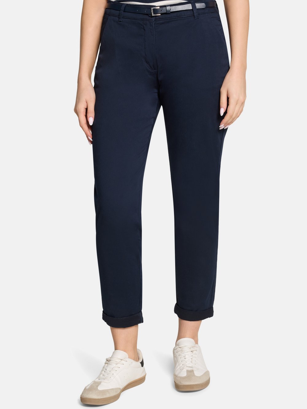 Betty Barclay Chino-Hose Damen Baumwolle blau, 44