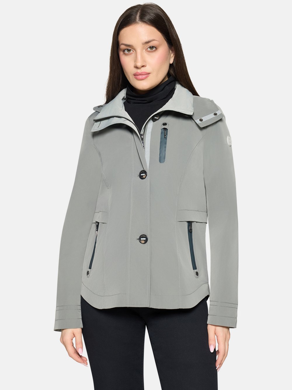 Thumbnail - Gil Bret Sommerjacke Damen grau, 46