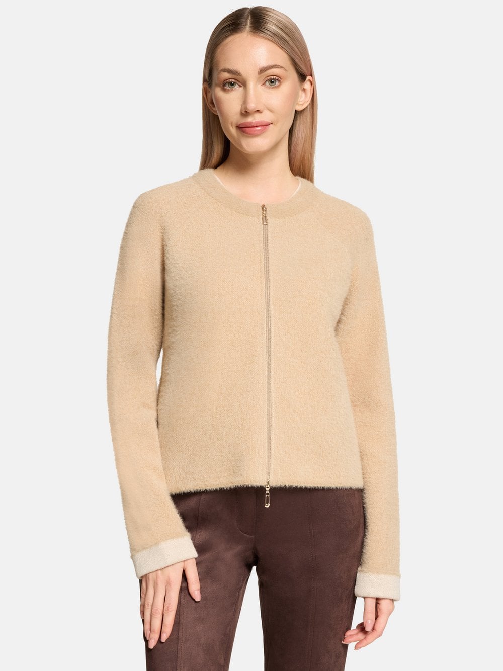 Betty Barclay Casual-Strickjacke Damen beige, 42