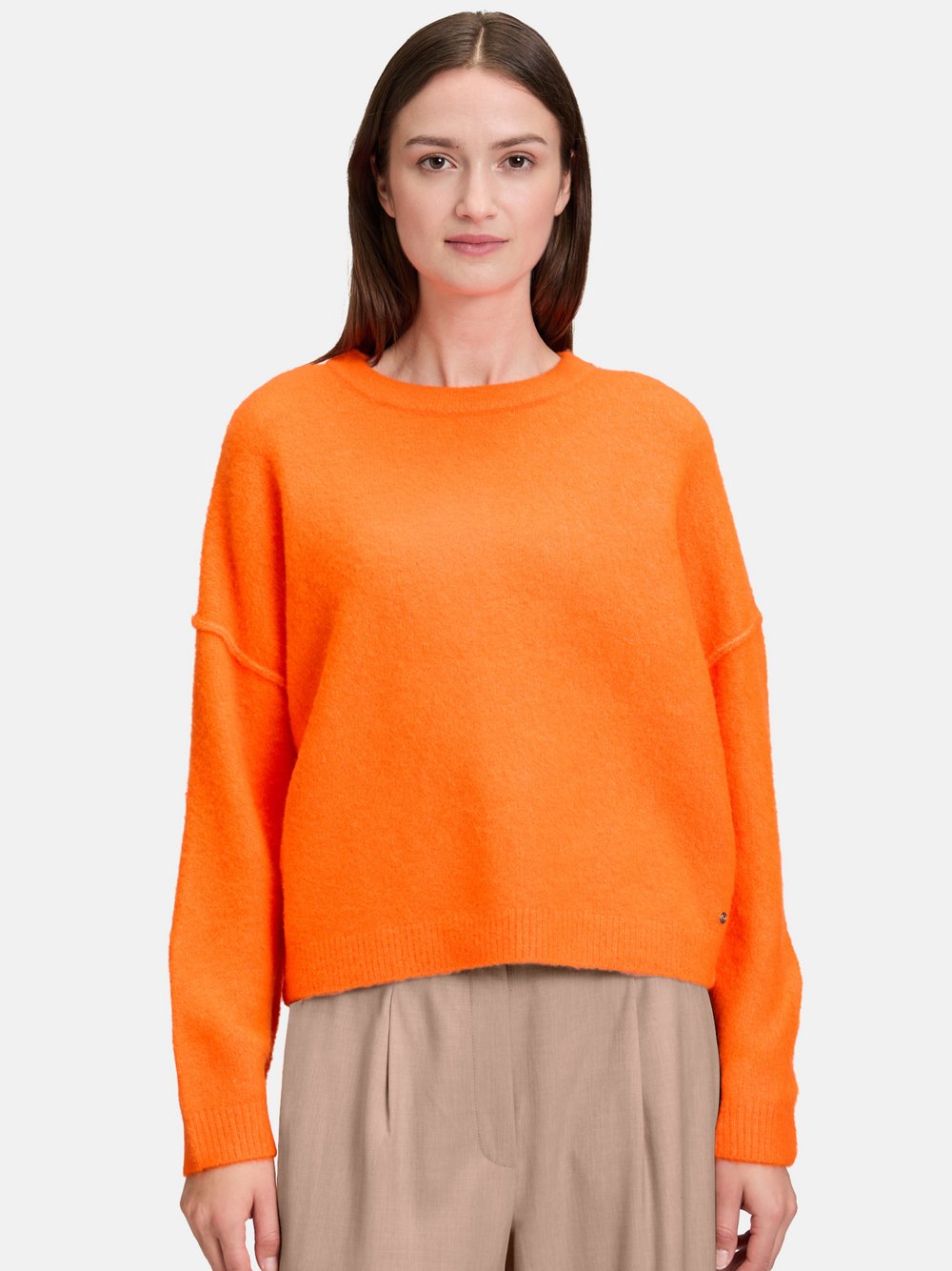 Betty & Co Strickpullover Damen orange, 44