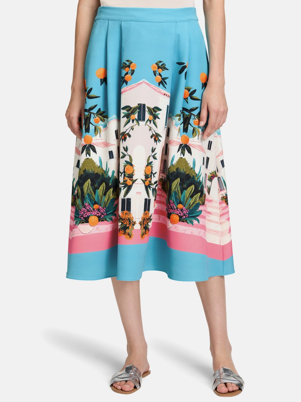 Betty & Co Schlupfrock Damen mehrfarbig bedruckt, 38