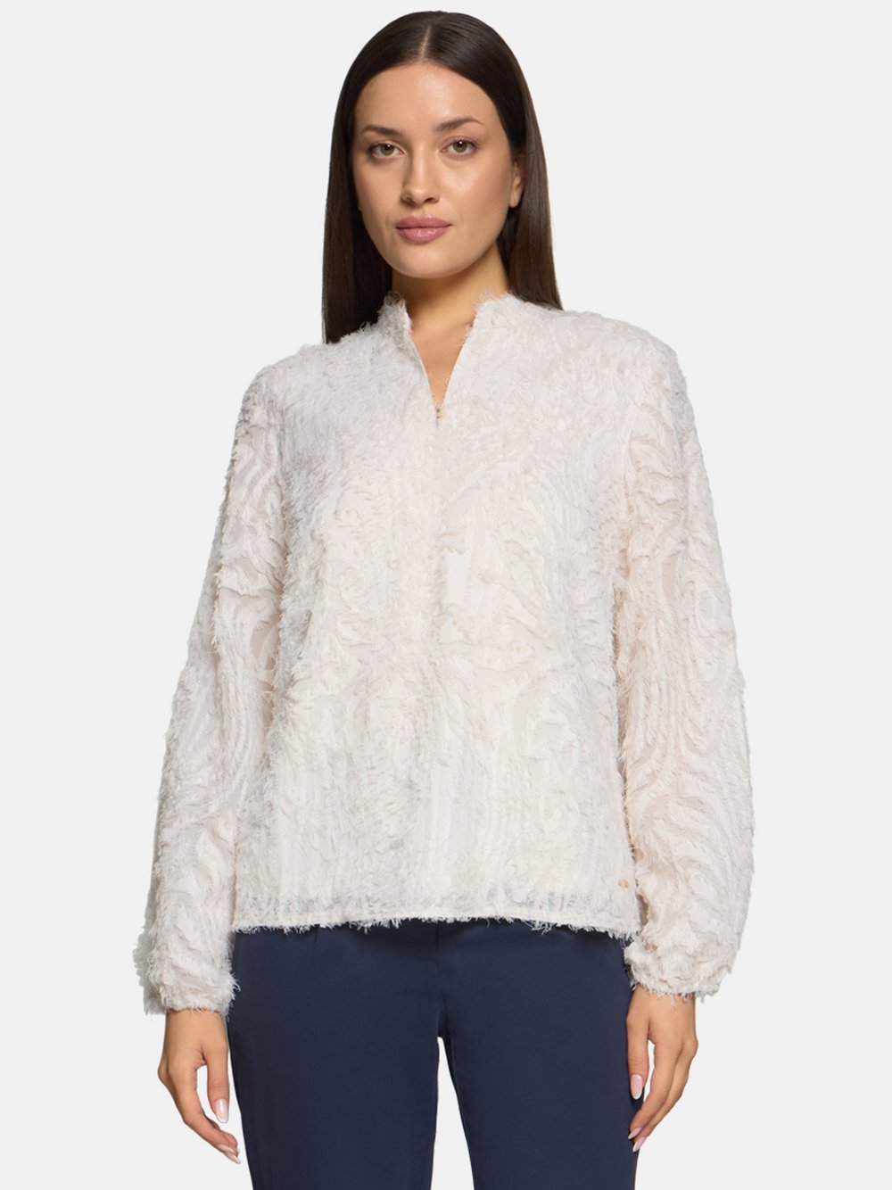 Betty & Co Schlupfbluse Damen beige, 44