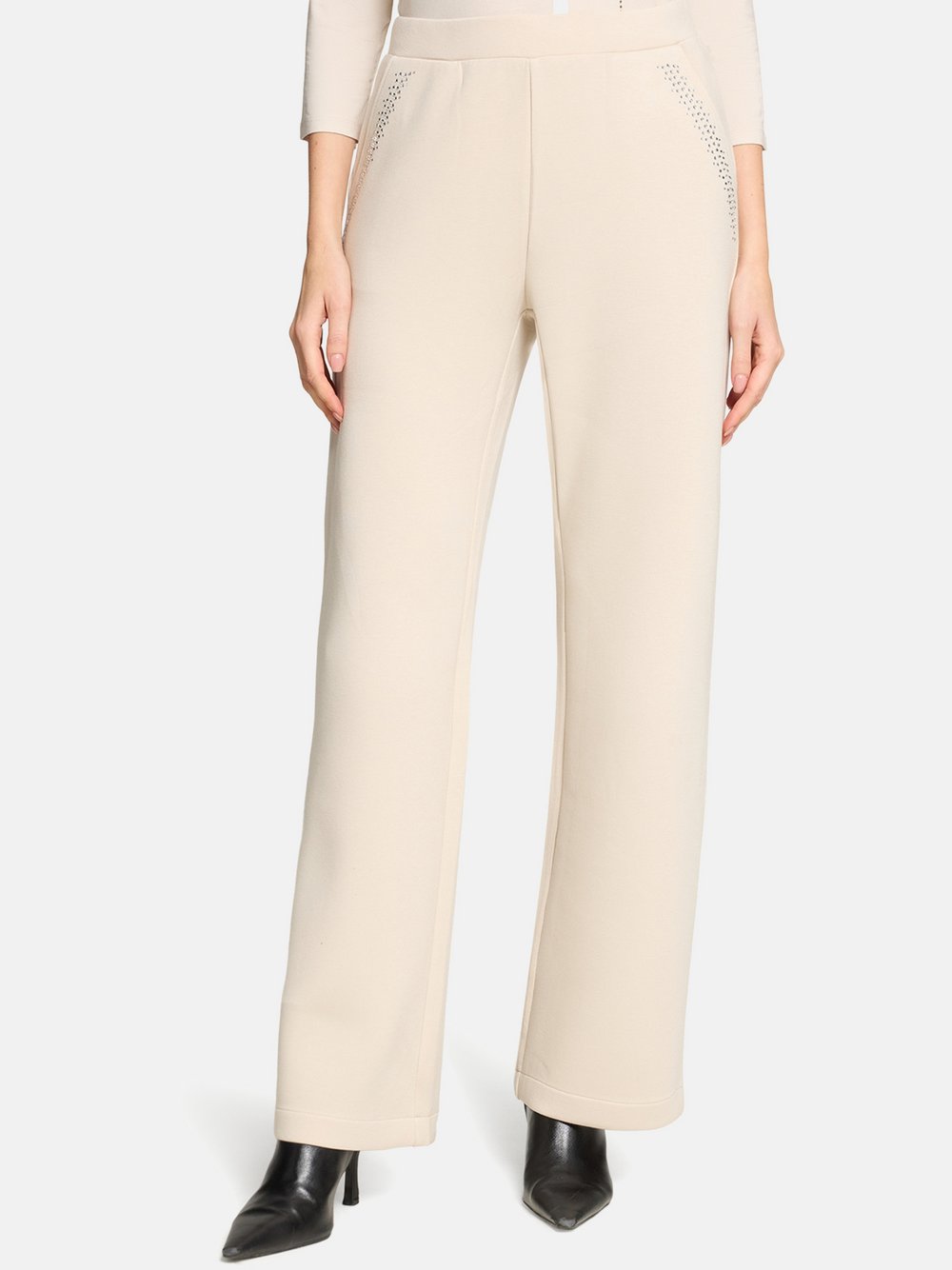 Betty Barclay Schlupfhose Damen Viskose beige, 48